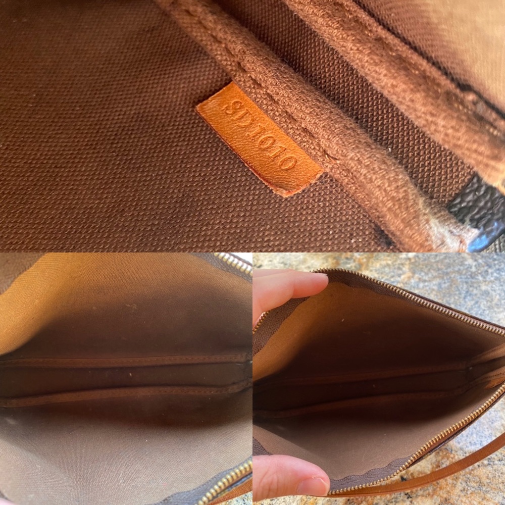 SOLD Louis Vuitton Monogram Pochette Accessoires SD1010 - Picture 14 of 14
